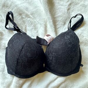 Victorias Secret Black Lace Bra